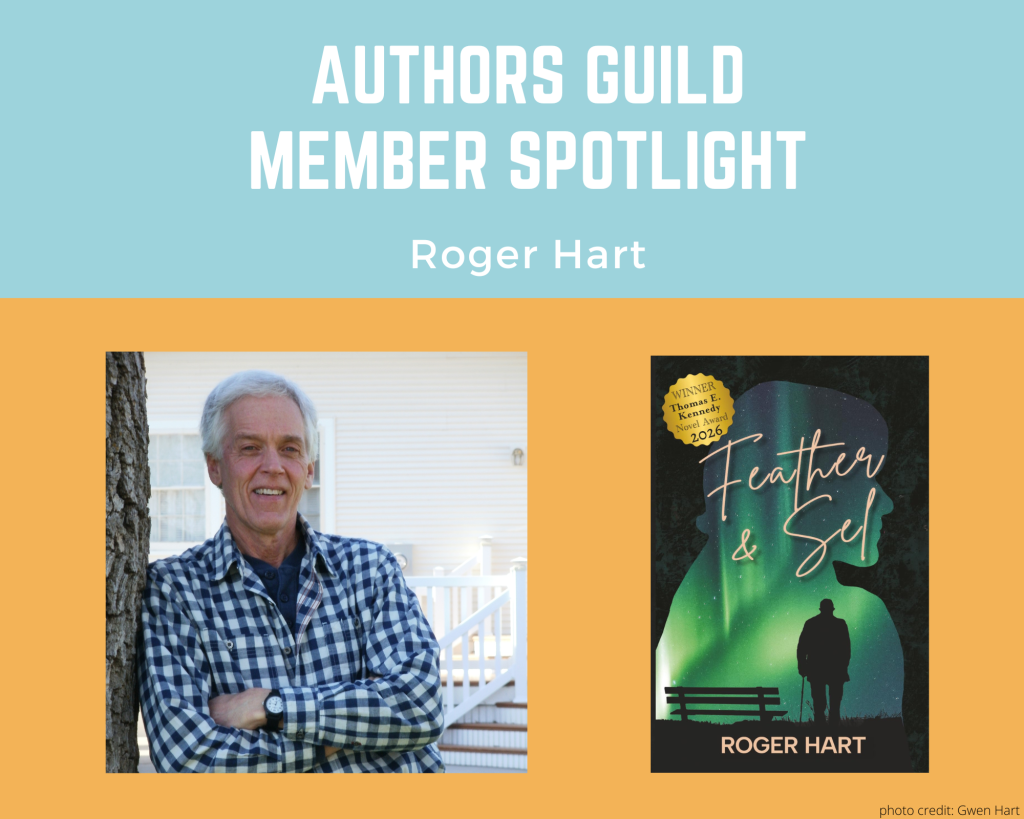 author Roger Hart and his book Feather & Sel