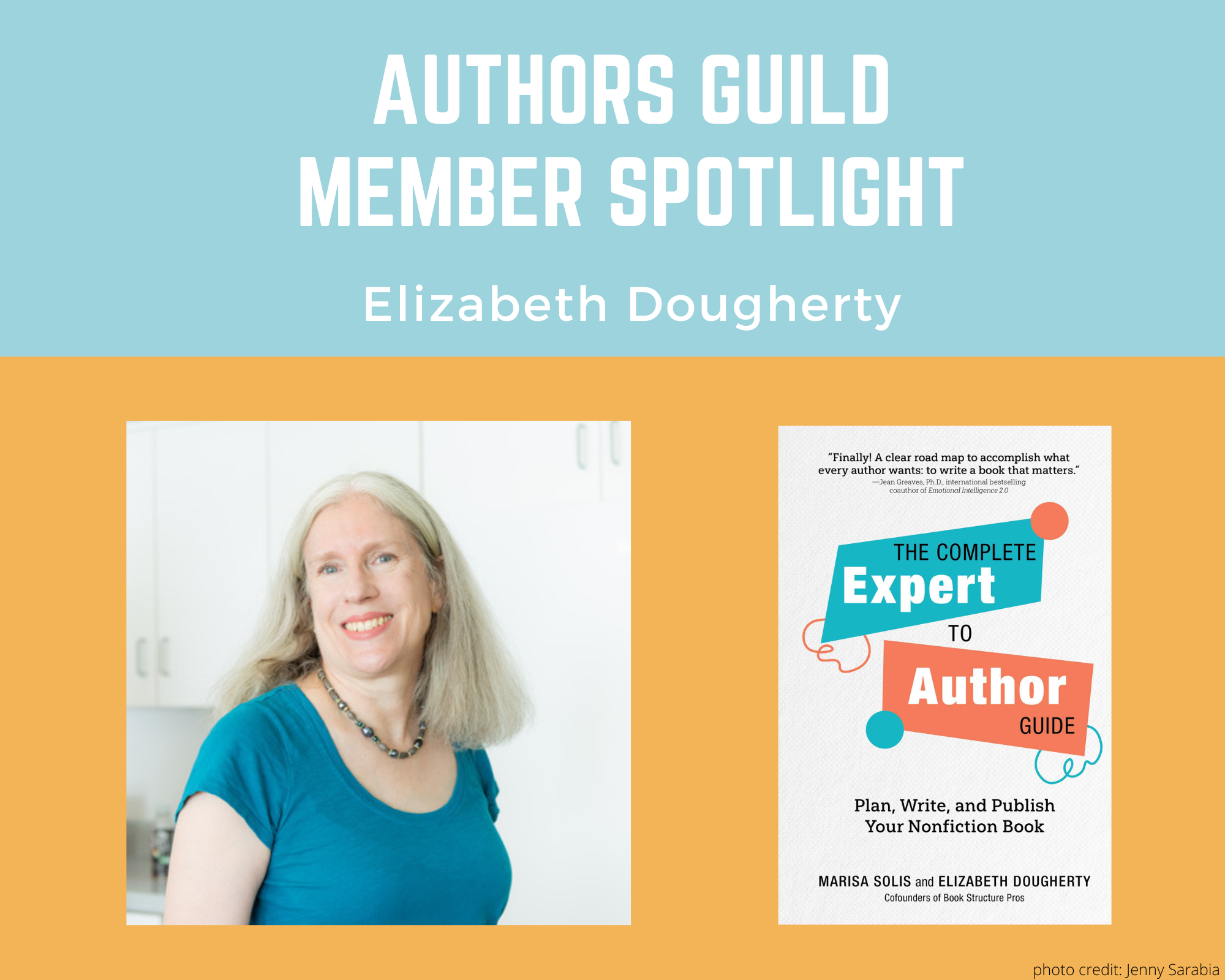 Elizabeth Dougherty and her book The Complete Expert-to-Author Guide