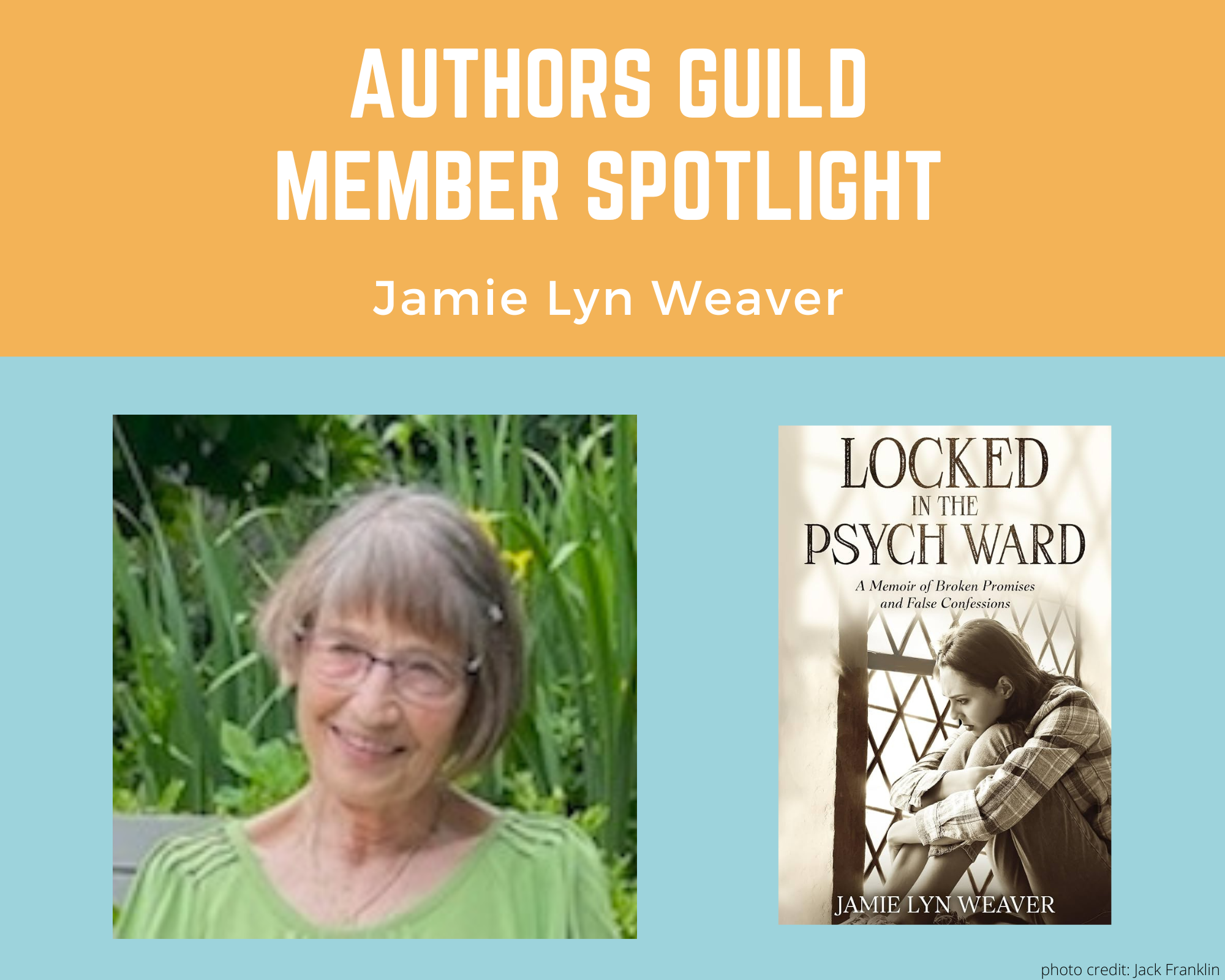 Jamie Lyn Weaver and her book Locked in the Psych Ward