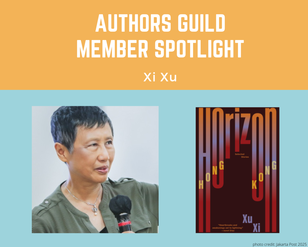 author Xi Xu and her book Hong Kong