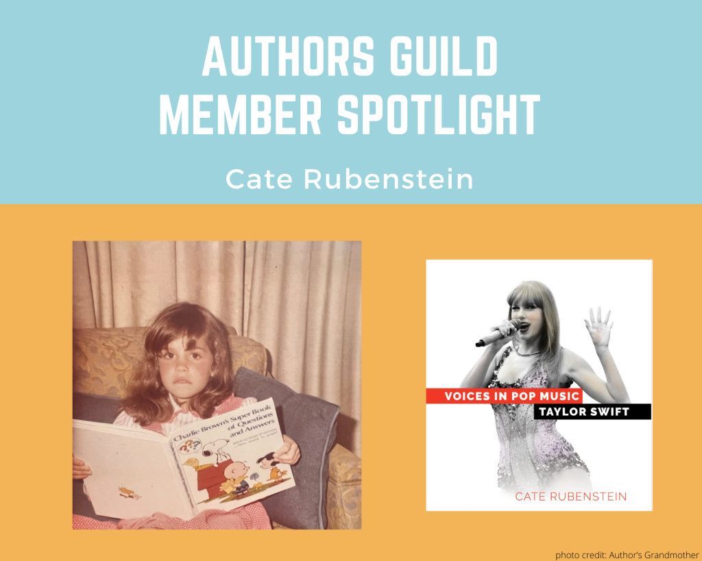 author Cate Rubenstein and her book Voices in Pop Music: Taylor Swift