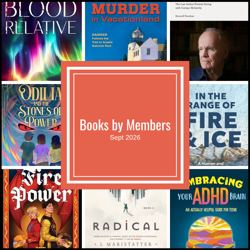 collage of Books by Members Sept 2026 