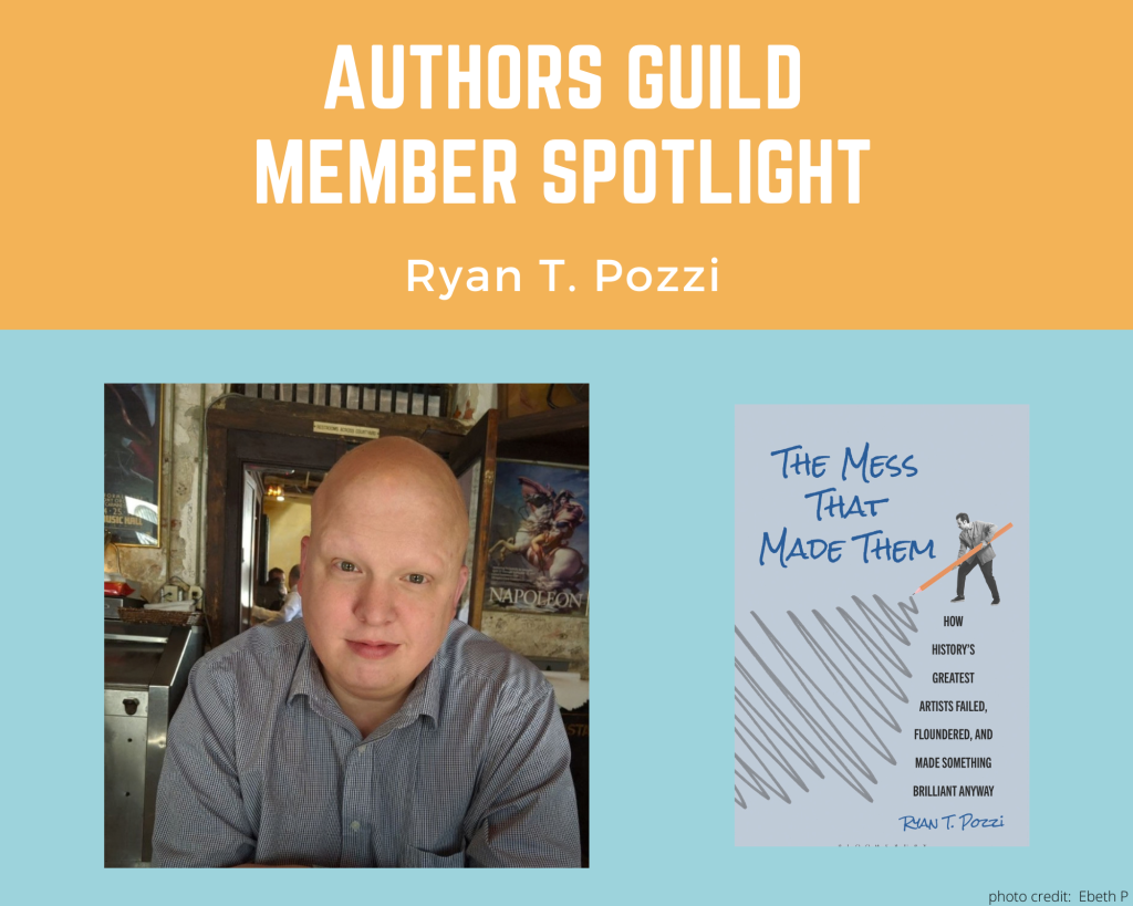 author Ryan T Pozzi and his book The Mess That Made Them